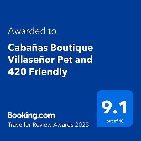 הואסקה דה אוקמפו Cabanas Boutique Villasenor Pet And 420 Friendly מראה חיצוני תמונה